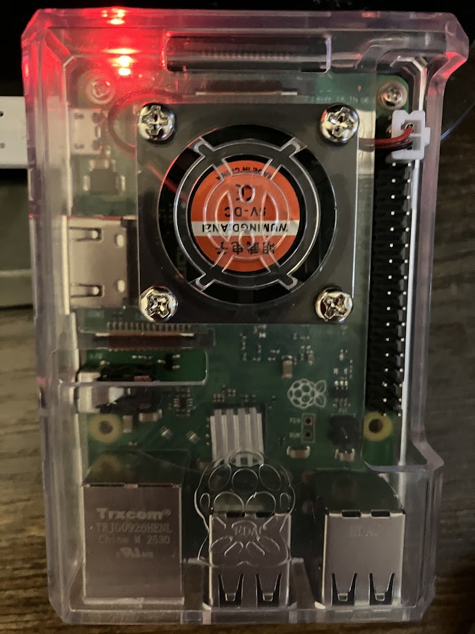 Raspberry Pi im Gehäuse
